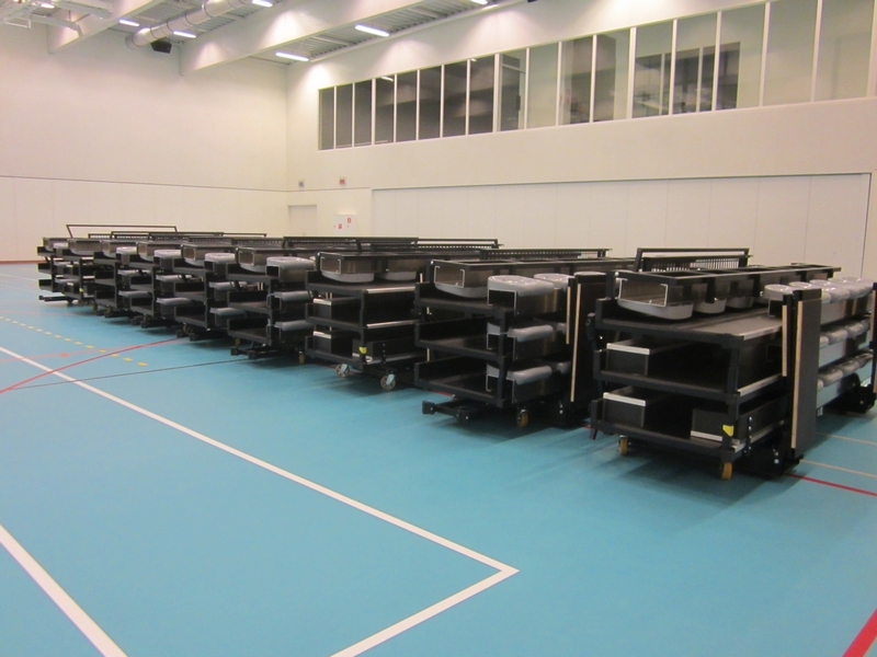 Mobiele telescopische tribune | Sneppenbosch Boechout