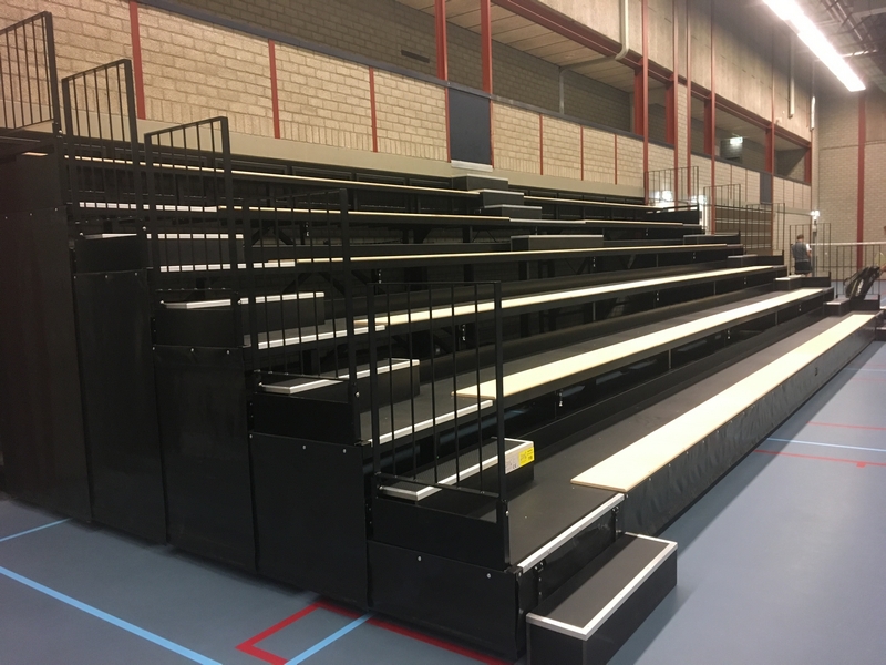 Telescopische tribune | SH De Bunders Meierijstad