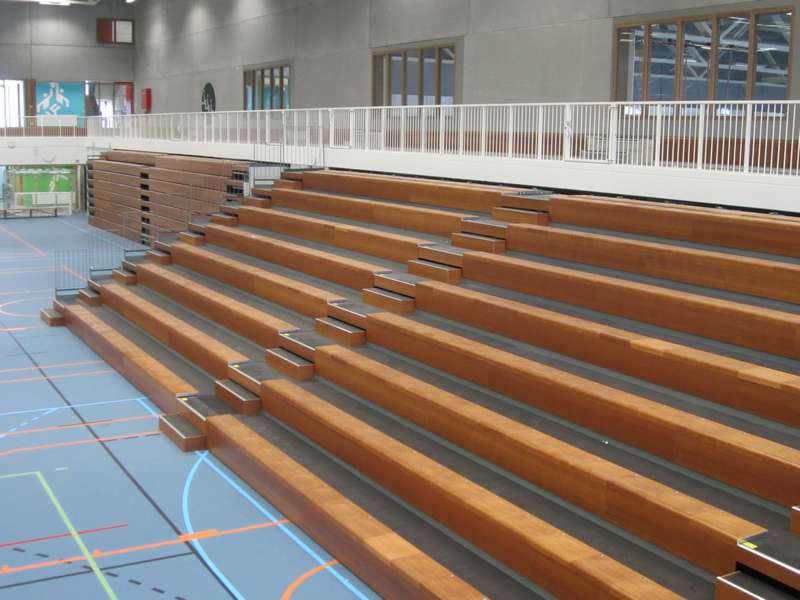 Telescopische tribune | Sport Vlaanderen Brugge - Julien Saelens | COS Tribune